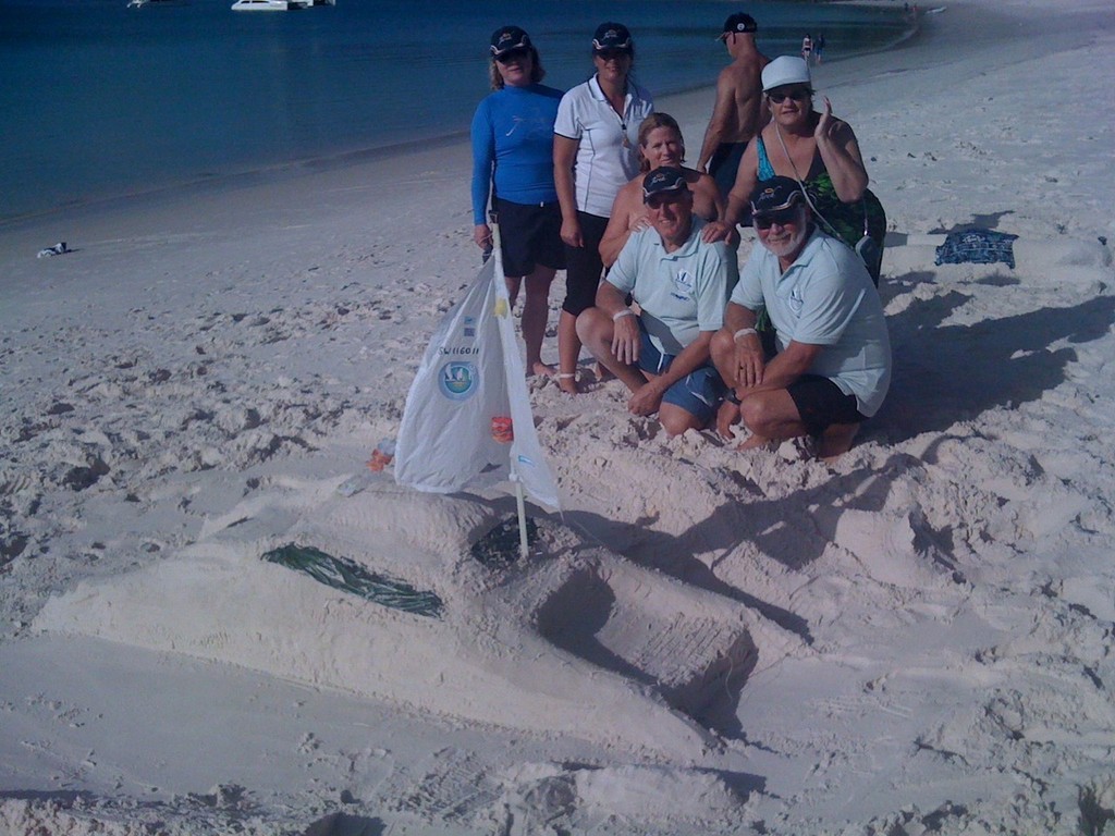 Sand Sculpting Competition - Photo by Brent Vaughan - Whitsunday Rally © SW